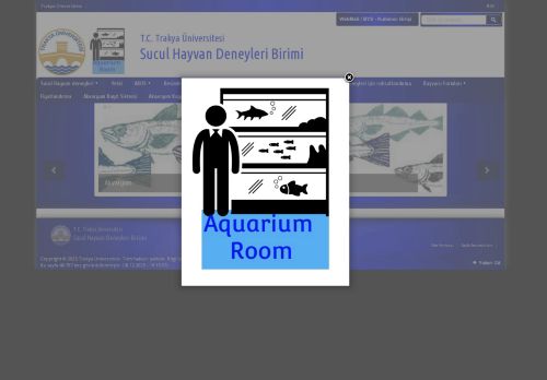 Sucul Hayvan Deneyleri Birimi | T.C. Trakya Üniversitesi