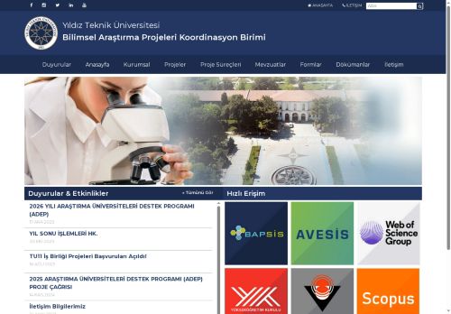 Bilimsel Araştırma Projeleri Koordinasyon Birimi