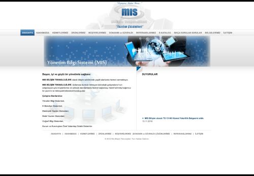 Mis Bilişim Yazılım Çözümleri