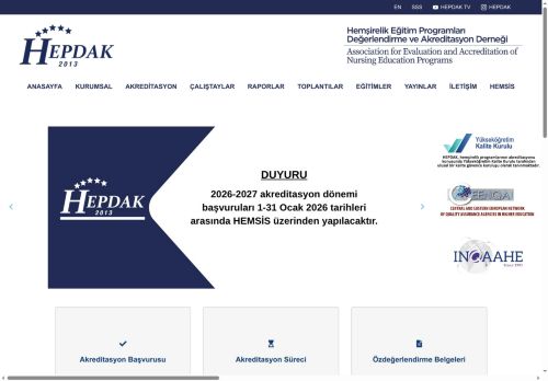 HEPDAK | Anasayfa