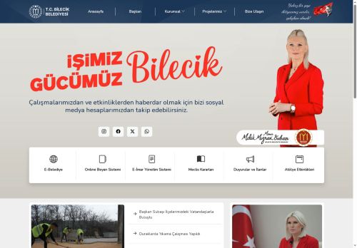 İşimiz Gücümüz Bilecik | T.C. Bilecik Belediye Başkanlığı