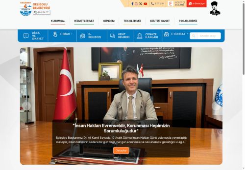 Anasayfa - Gelibolu Belediye Başkanlığı