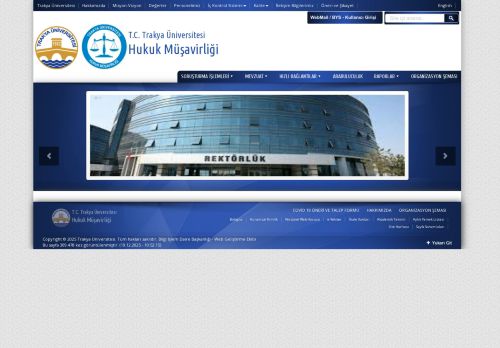 Hukuk Müşavirliği | T.C. Trakya Üniversitesi