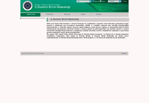 İç Denetim Birimi Başkanlığı