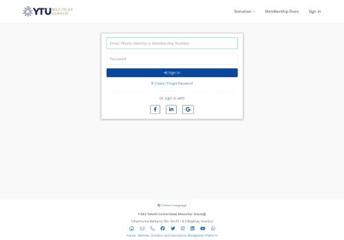 Güvenli Ödeme Sayfası | Yıldız Teknik Üniversitesi Mezunlar Derneği | Fonzip