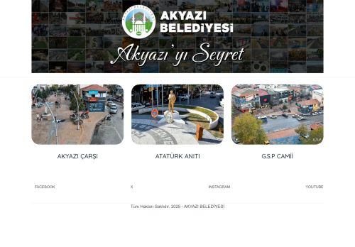 Akyazı'yı Seyret - İlçe Kameraları