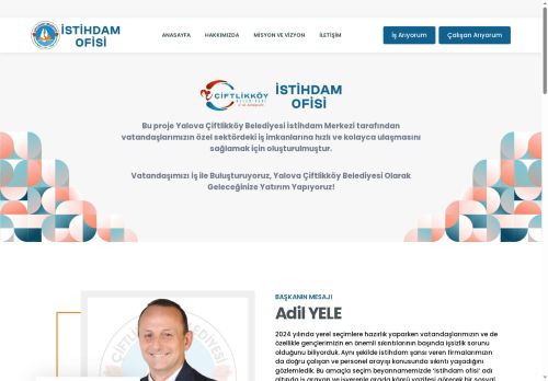 Anasayfa - Çiftlikköy Belediyesi İstihdam Merkezi