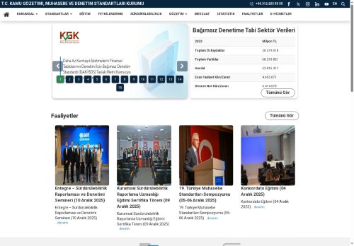 T.C. KAMU GÖZETİMİ, MUHASEBE VE DENETİM STANDARTLARI KURUMU