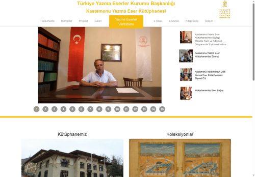 Yazma Eserler Kurumu Başkanlığı Kastamonu Yazma Eser Kütüphanesi