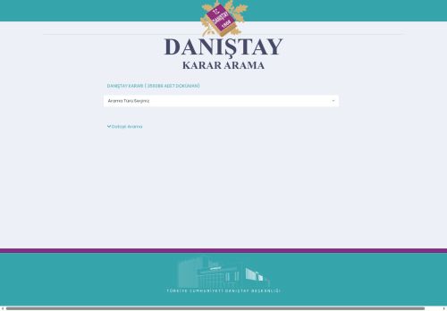 Danıştay Başkanlığı Karar Arama