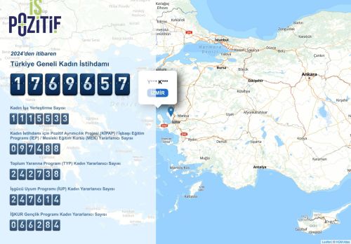 İş-Pozitif | İşe Yerleştirme Harita