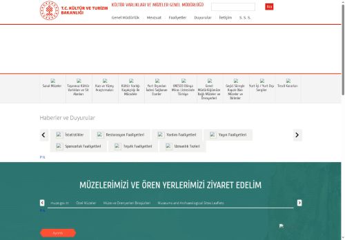 Kültür Varlıkları ve Müzeler Genel Müdürlüğü - T.C. Kültür ve Turizm Bakanlığı