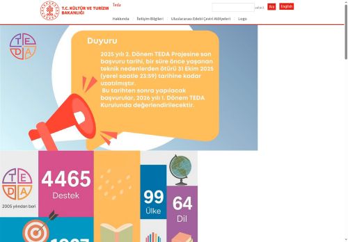 Teda - T.C. Kültür ve Turizm Bakanlığı