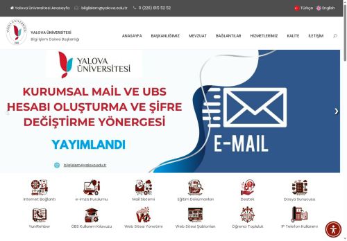 Bilgi İşlem Dairesi Başkanlığı