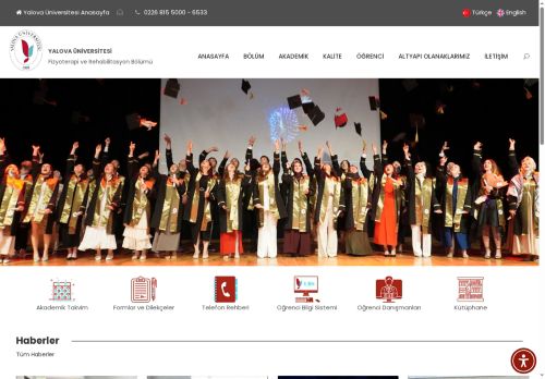 Fizyoterapi ve Rehabilitasyon Bölümü