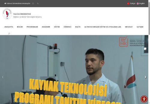 Makine ve Metal Teknolojileri Bölümü