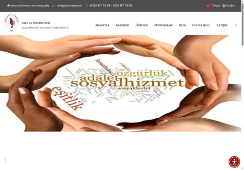 Sosyal Hizmet ve Danışmanlık Bölümü