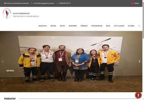 Tıbbi Hizmetler ve Teknikler Bölümü