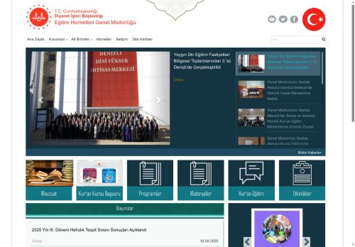 Eğitim Hizmetleri Genel Müdürlüğü