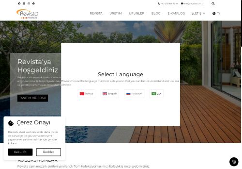 Revista | Cam Mozaik Modelleri