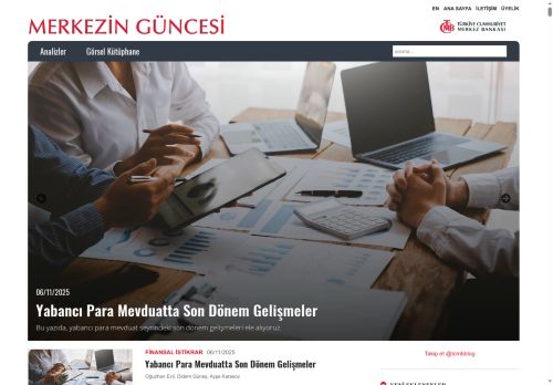 Merkezin Güncesi - Türkiye Cumhuriyet Merkez Bankası