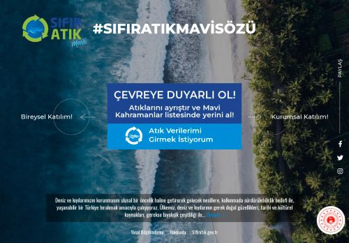 Anasayfa - Mavi Sıfır Atık