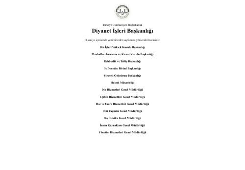 Din Hizmetleri Genel Müdürlüğü