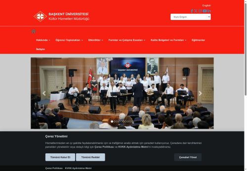 Kültür Hizmetleri Müdürlüğü - Başkent Üniversitesi