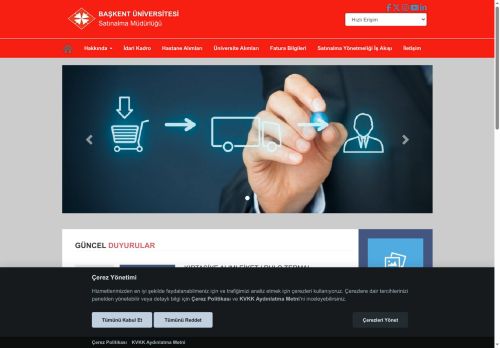 Satınalma Müdürlüğü - Başkent Üniversitesi