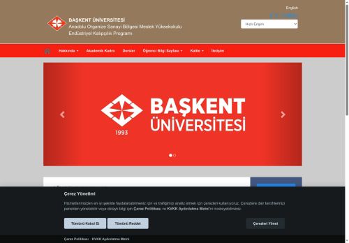 Endüstriyel Kalıpçılık Programı - Başkent Üniversitesi
