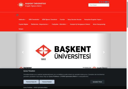 Engelli Öğrenci Birimi - Başkent Üniversitesi