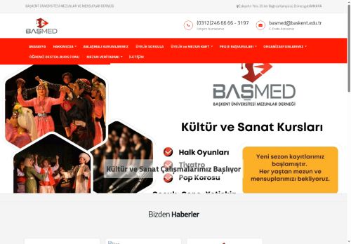BAŞMED-BAŞKENT ÜNİVERSİTESİ MEZUNLAR VE MENSUPLAR DERNEĞİ