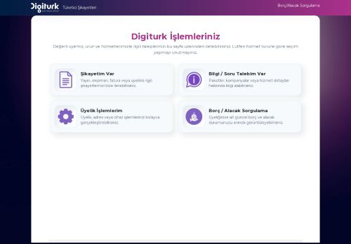 Digiturk Tüketici Şikayetleri
