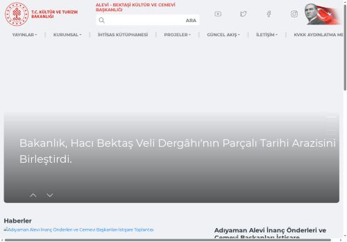 ALEVİ - BEKTAŞİ KÜLTÜR VE CEMEVİ BAŞKANLIĞI