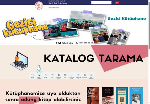 Siirt İl Halk Kütüphanesi - T.C. Kültür ve Turizm Bakanlığı