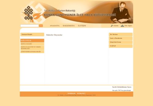 Konya Güneysınır İlçe Halk Kütüphanesi