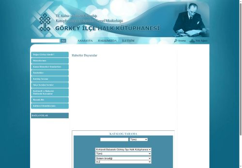 Kırklareli Babaeski Görkey İlçe Halk Kütüphanesi