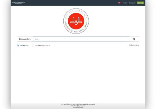 Diyanet İşleri Başkanlığı Kütüphanesi (1.8.0.2044)