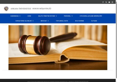 Ankara Üniversitesi Hukuk Müşavirliği – Hukuk Müşavirliği