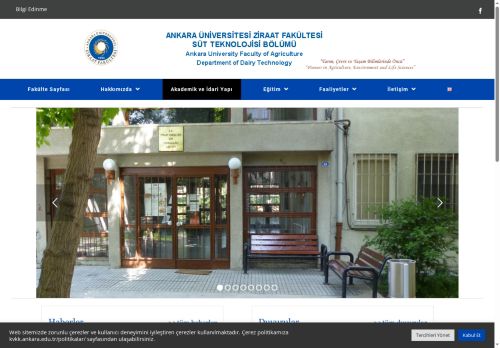 Süt Teknolojisi Bölümü – Ziraat Fakültesi