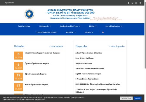 Department of Soil Science and Plant Nutrition – Ziraat Fakültesi