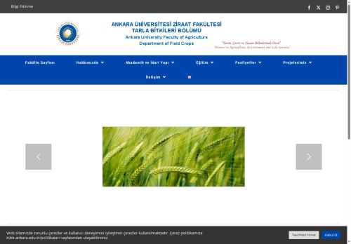 Tarla Bitkileri Bölümü – Ziraat Fakültesi