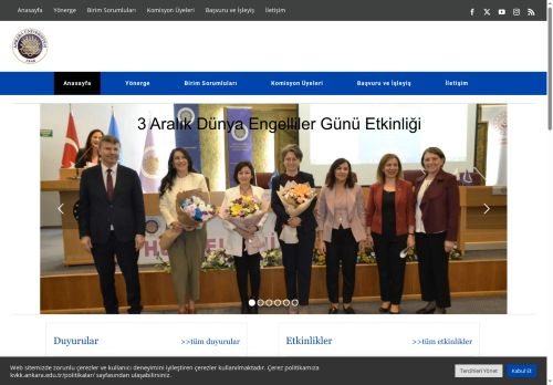 Engelsiz Ankara Üniversitesi – Ankara Üniversitesi