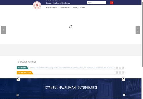 İstanbul Havalimanı Kütüphanesi - T.C. Kültür ve Turizm Bakanlığı