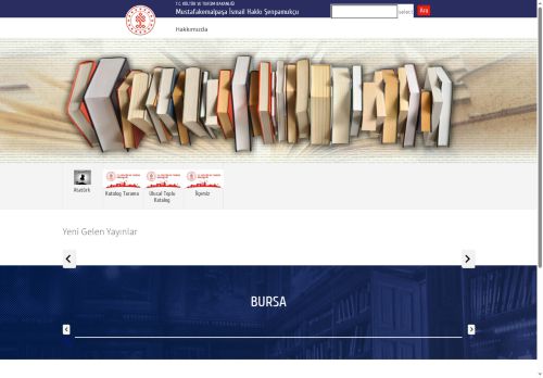 Mustafakemalpaşa İsmail Hakkı Şenpamukçu - T.C. Kültür ve Turizm Bakanlığı