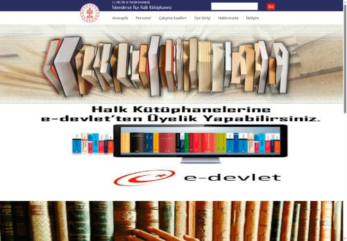 İskenderun İlçe Halk Kütüphanesi - T.C. Kültür ve Turizm Bakanlığı