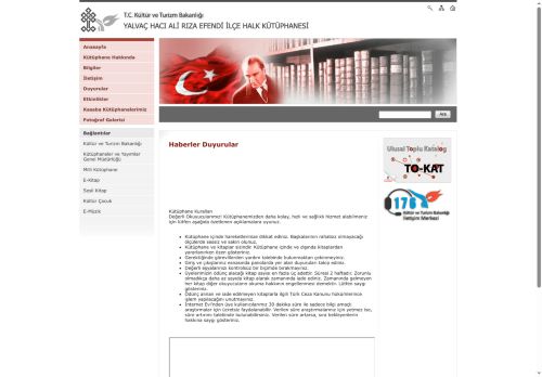 Yalvaç Hacı Ali Rıza Efendi İlçe Halk Kütüphanesi