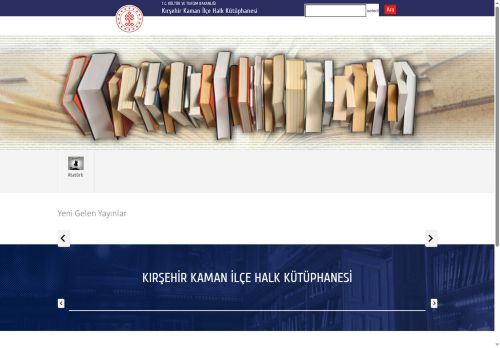 T.C. Kültür ve Turizm Bakanlığı - Kırşehir Kaman İlçe Halk Kütüphanesi