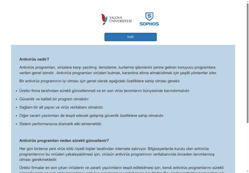 Yalova Üniversitesi Download Management