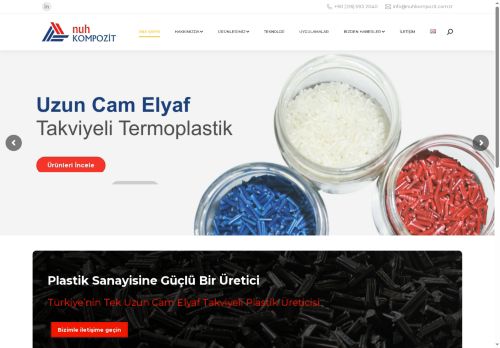Nuh Kompozit - Türkiye’nin Tek Uzun Cam Elyaf Takviyeli Plastik Üreticisi